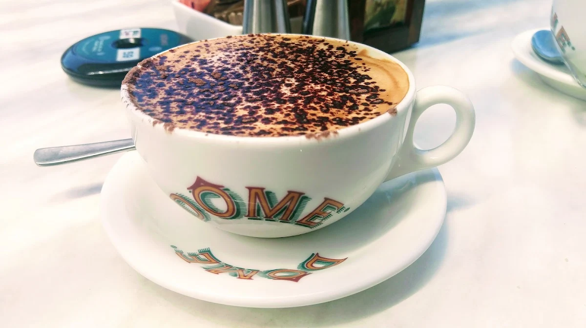 Cappuccino, Dôme Café - Forrestfield