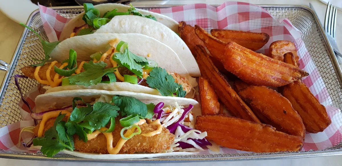 Fish Tacos, Dôme Café - Forrestfield