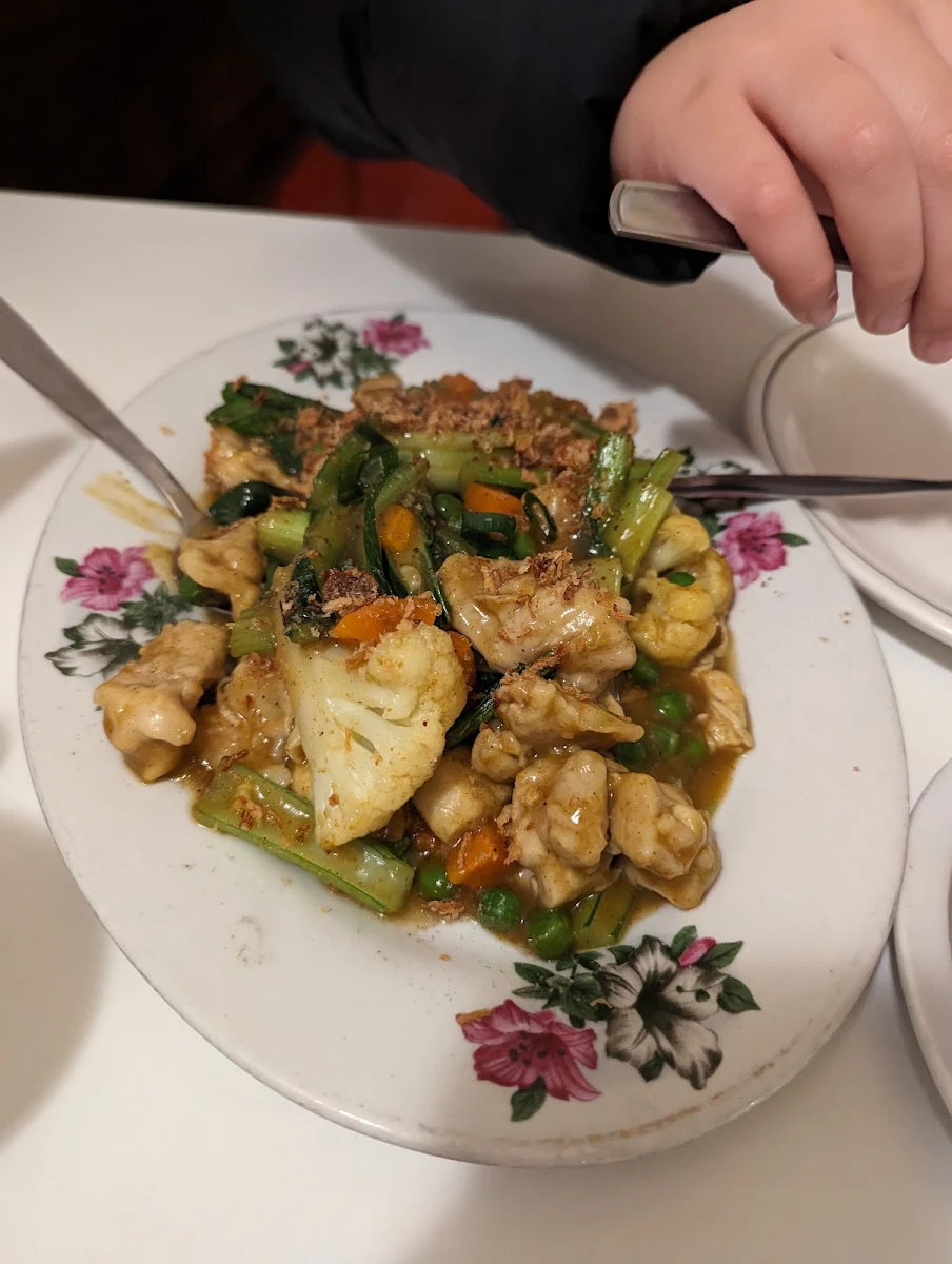 Chicken Curry, Emperor's Garden Chinese Restaurant