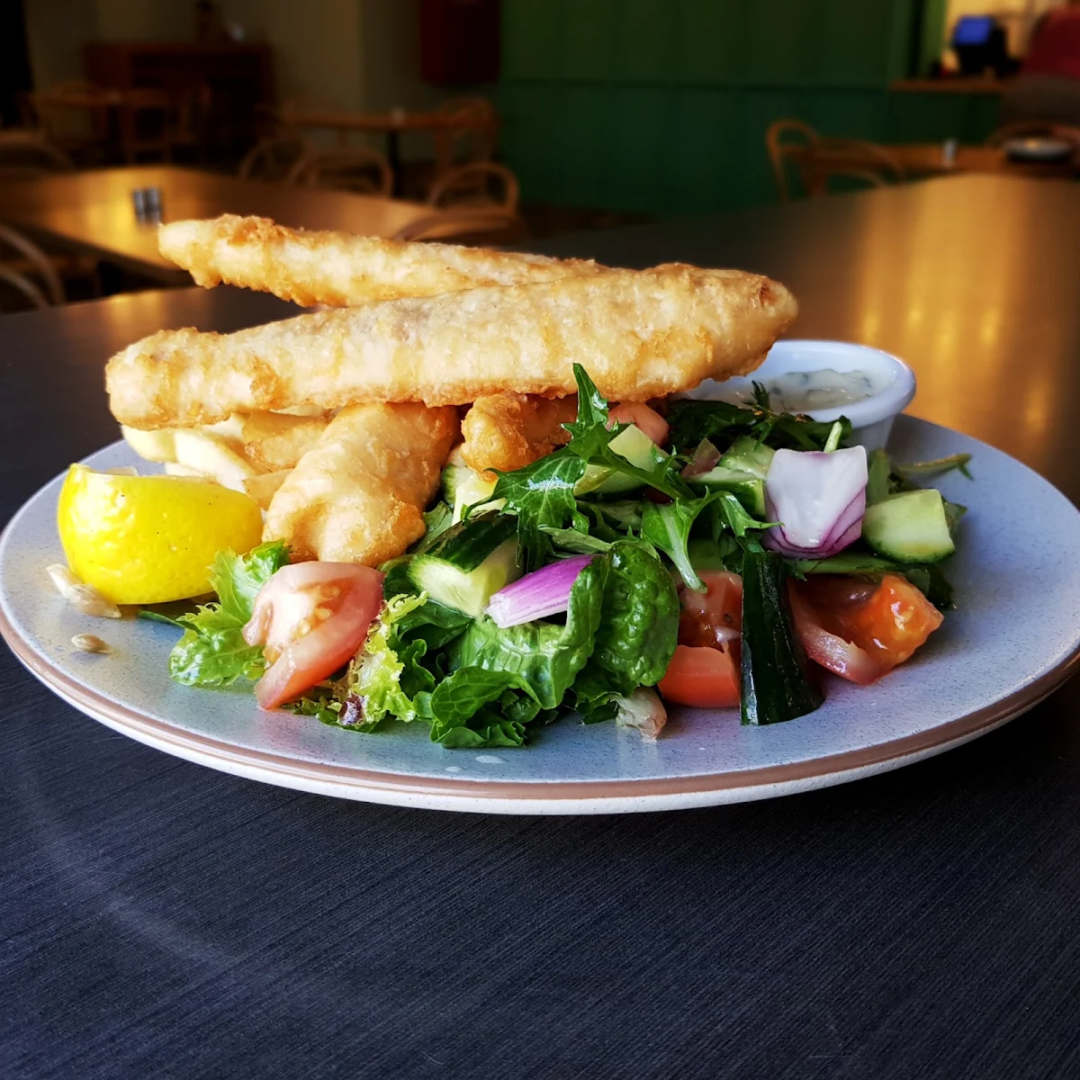 Fish & Chips, Green Valley Hotel