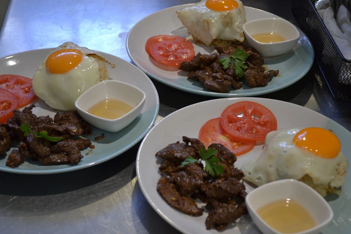 Tapsilog with Beef, Beetle Cafe