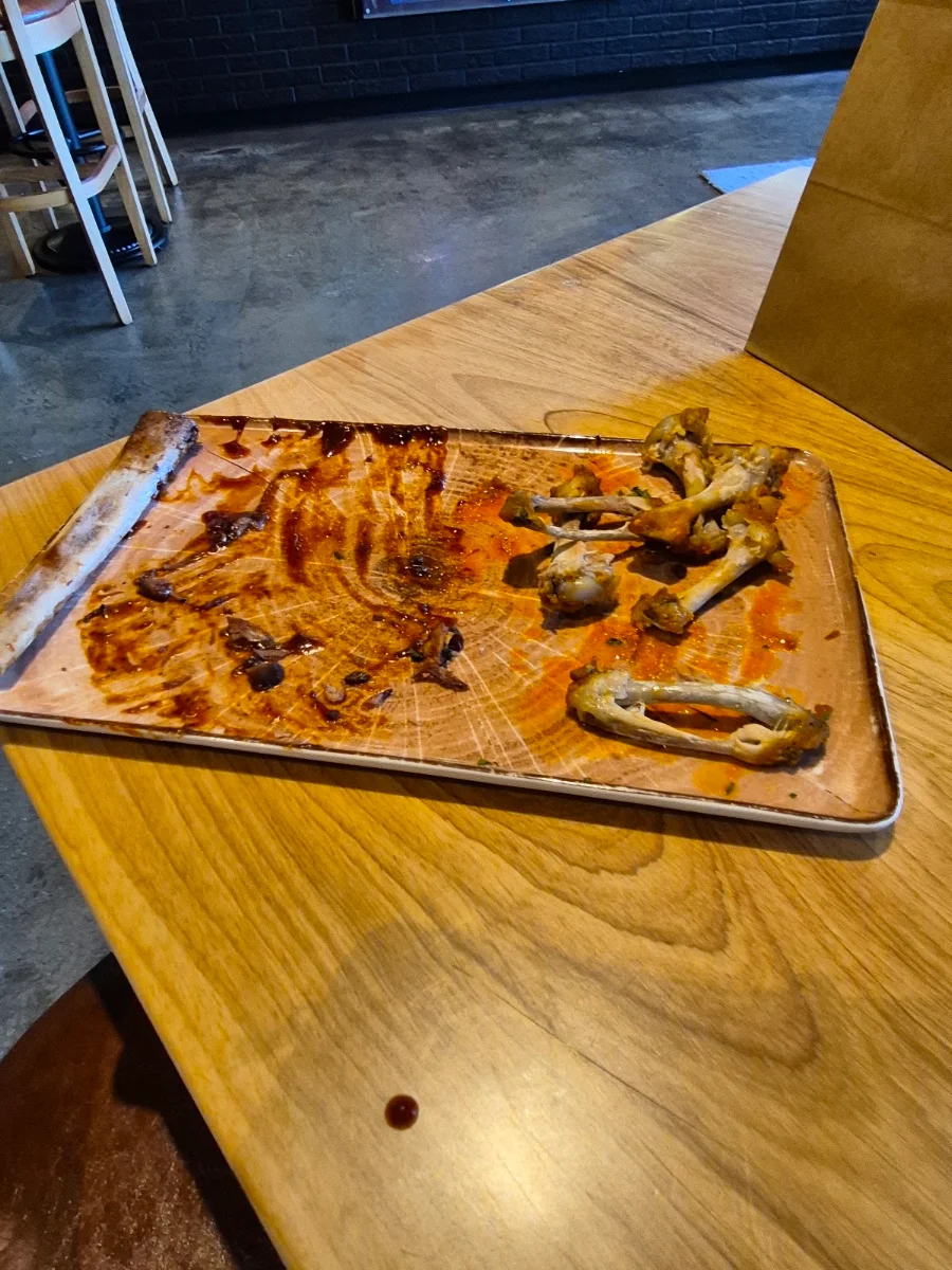 Empty Plate, Aussie Ribs Fremantle