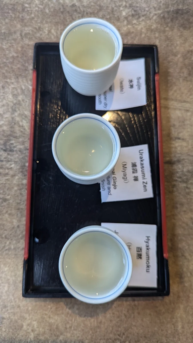 Sake, Mizu Japanese Restaurant