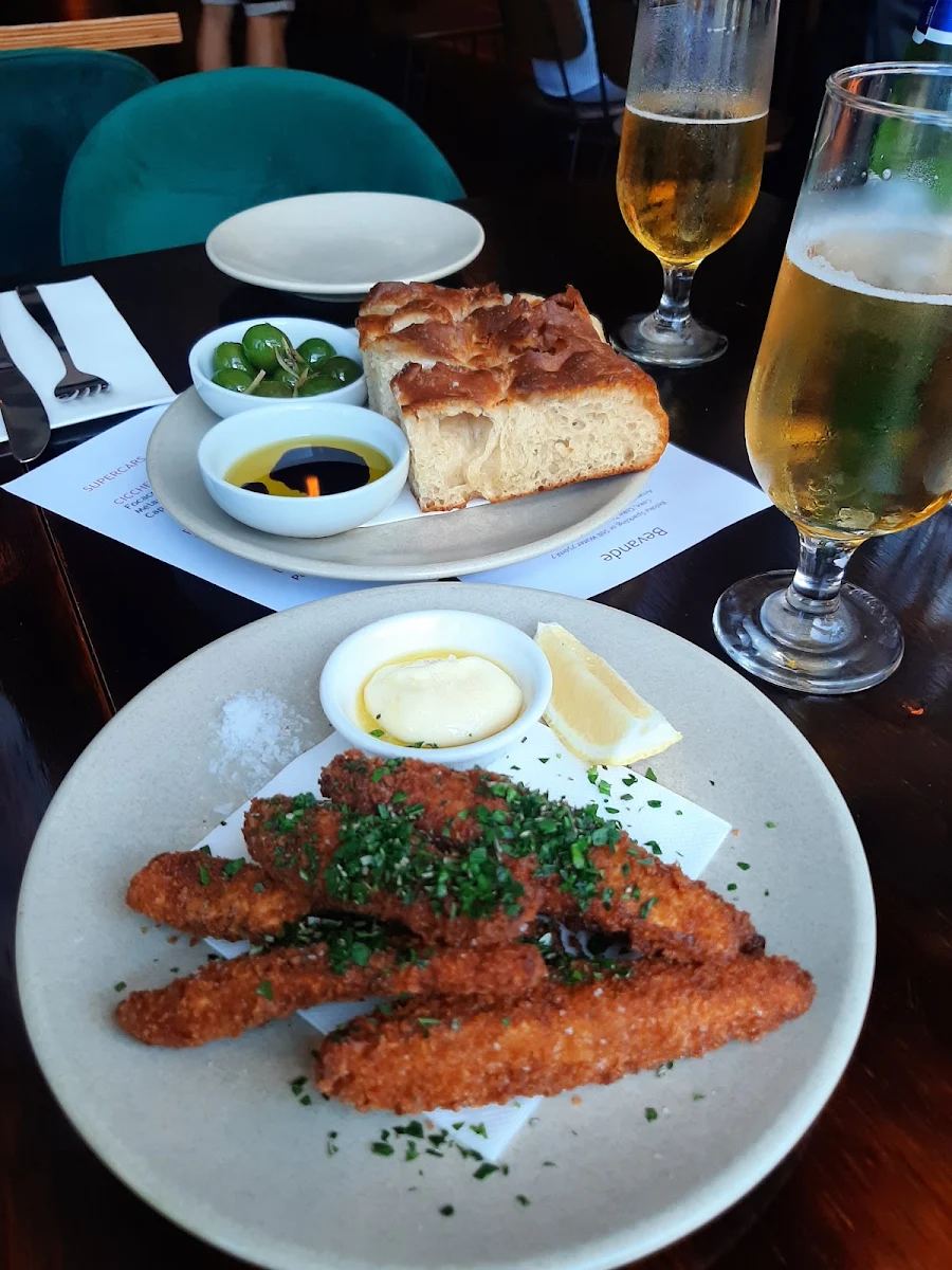 Crumbed Zucchini Fritti