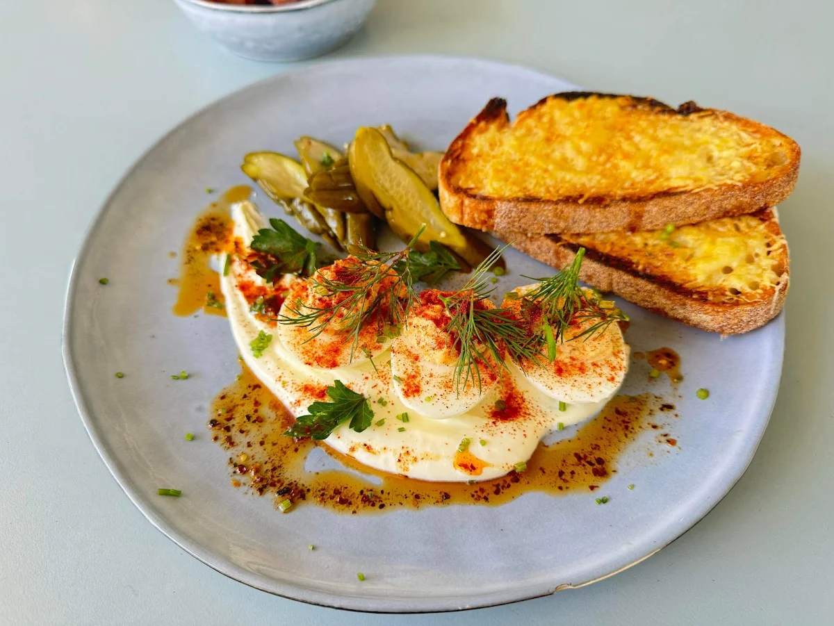 Free-Range Eggs on Toast