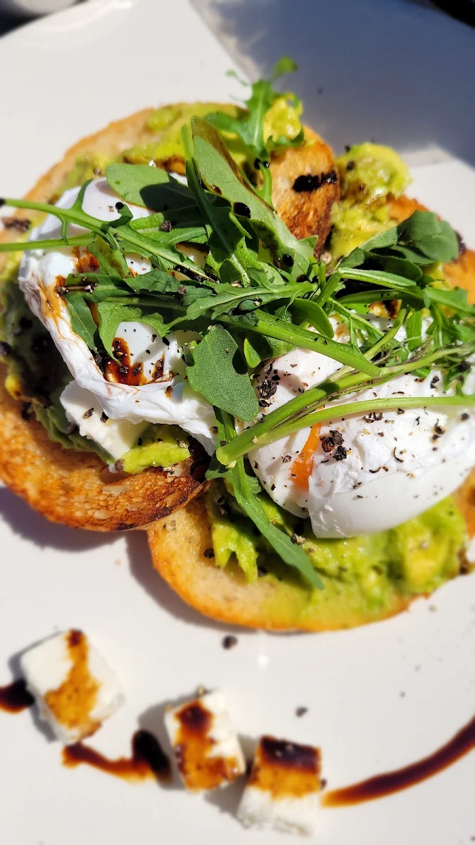 Smashed Avocado, Blackbird Cafe