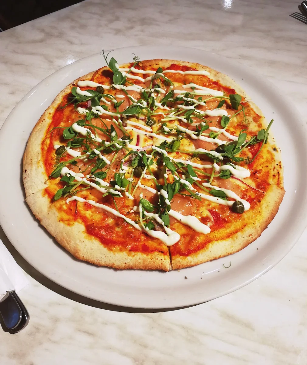 Smoked Salmon Pizza