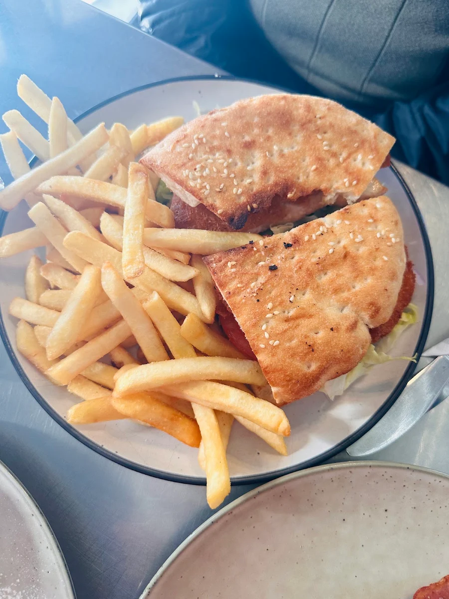 Chicken Schnitzel Burger