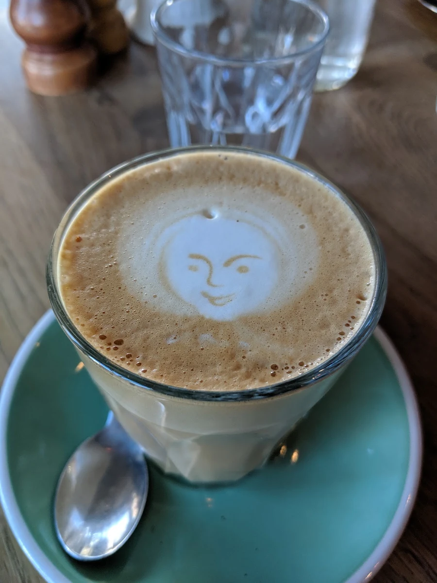 Latte, Oxford Larder