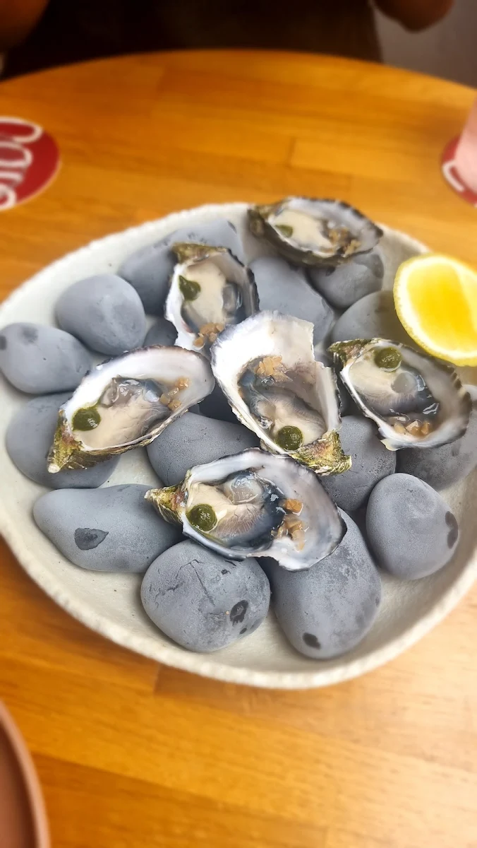 Oyster Finger Lime Mignonette