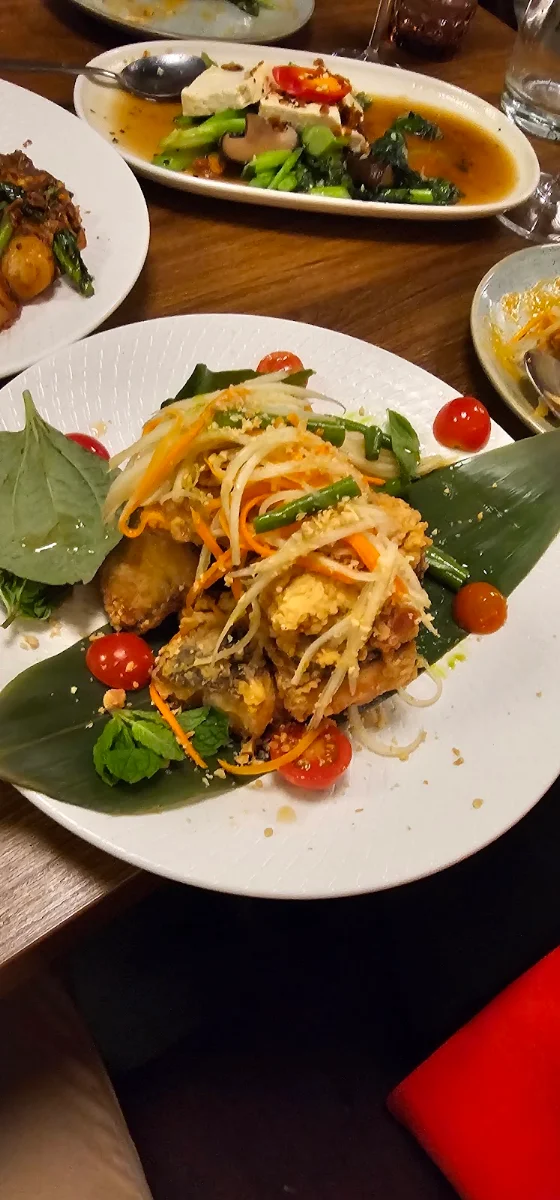 Fiery Thai Basil South Australian Squid