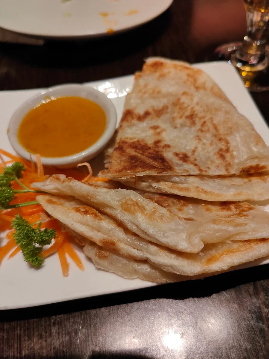 Roti with Peanut Sauce VG