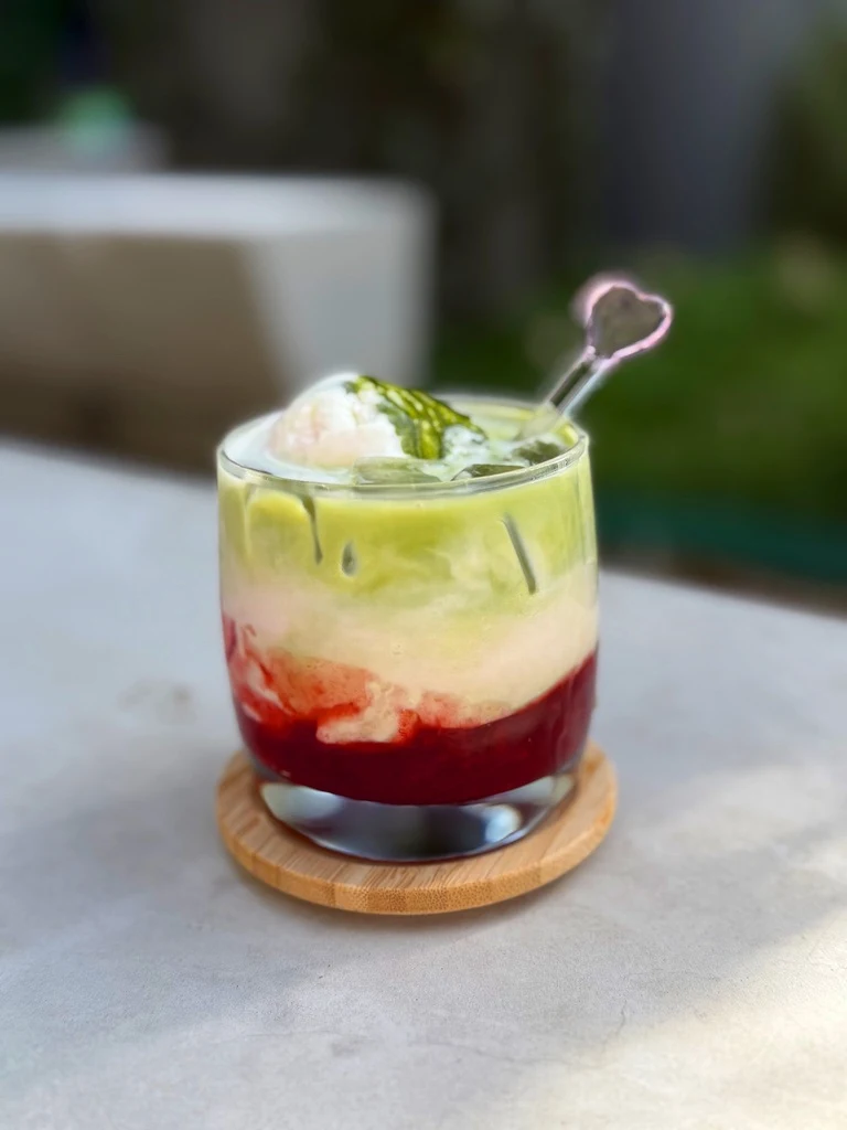 Strawberry Matcha, Soul Soul Cafe