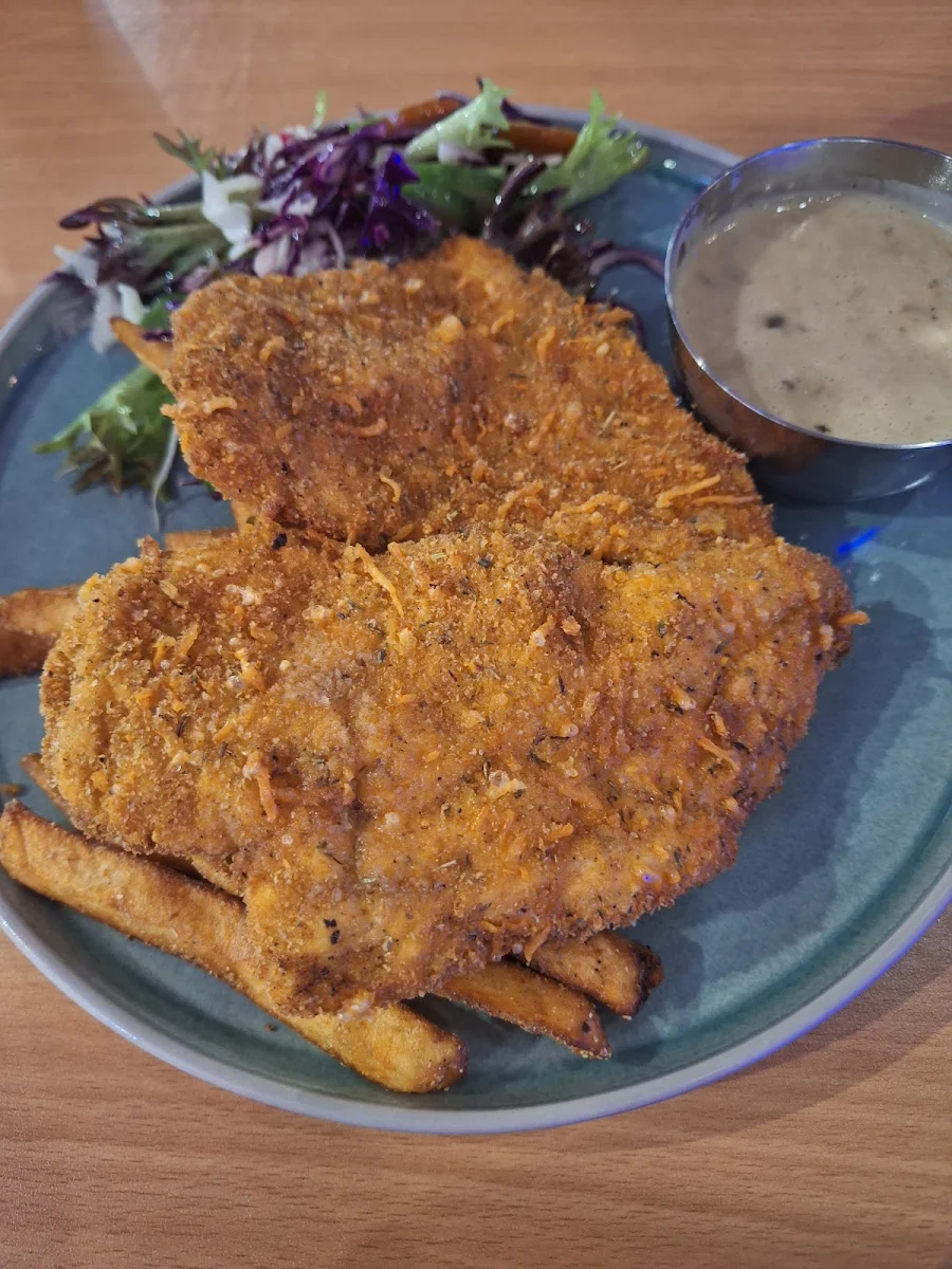 Dukkah Crumbed Pumpkin Schnitzel Ve GFO