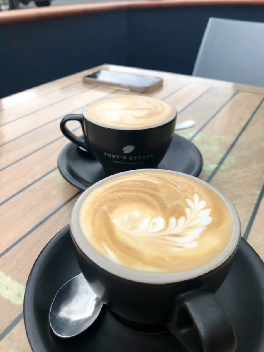 Flat White, Blue Edge Bakery