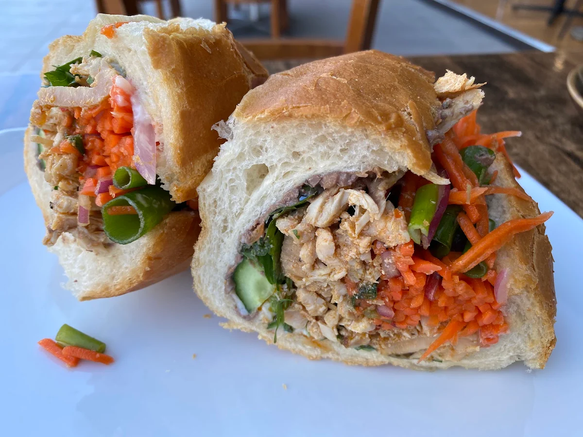 Lemongrass Chicken Banh MI