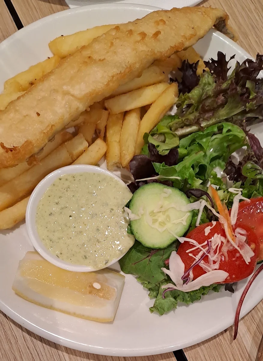 Fish and Chips, Diamond Creek Hotel