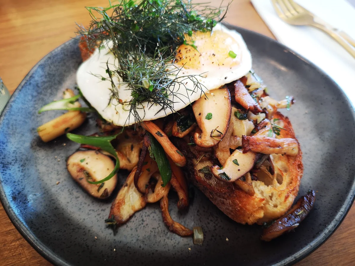 Mushrooms on Toast
