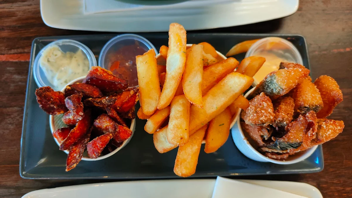 Sweet Potato Chips and Dips