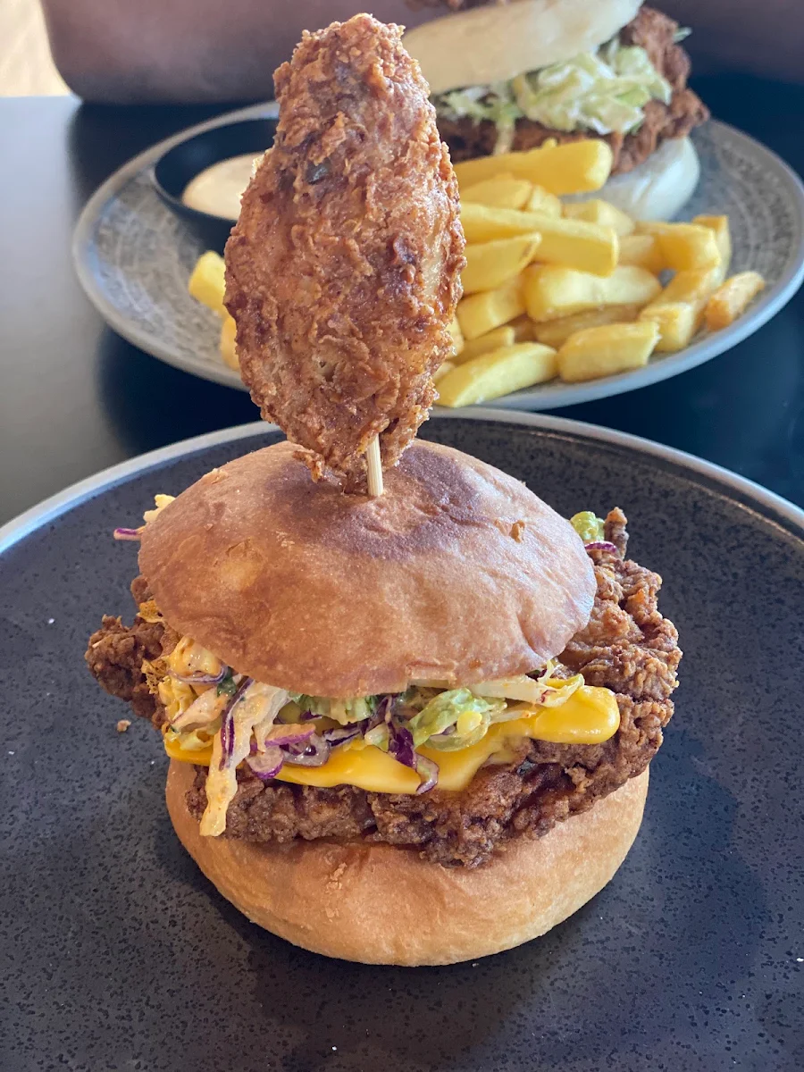 Korean Chicken Burger