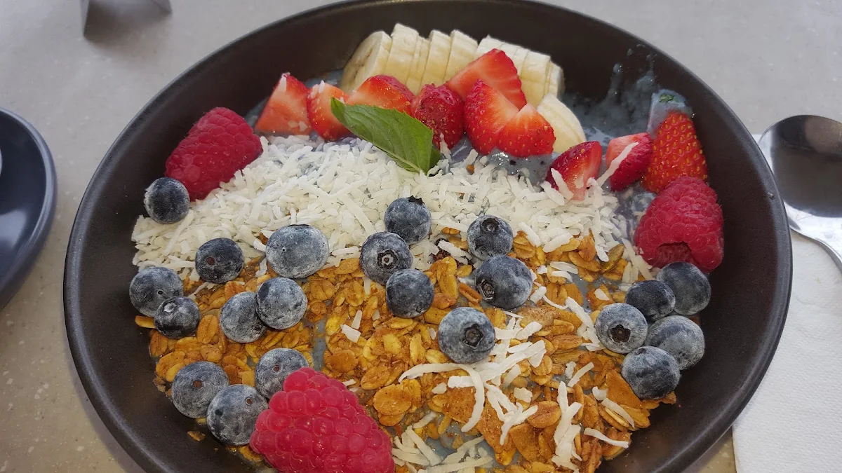 Blue Lagoon Chai Bowl of Fruit