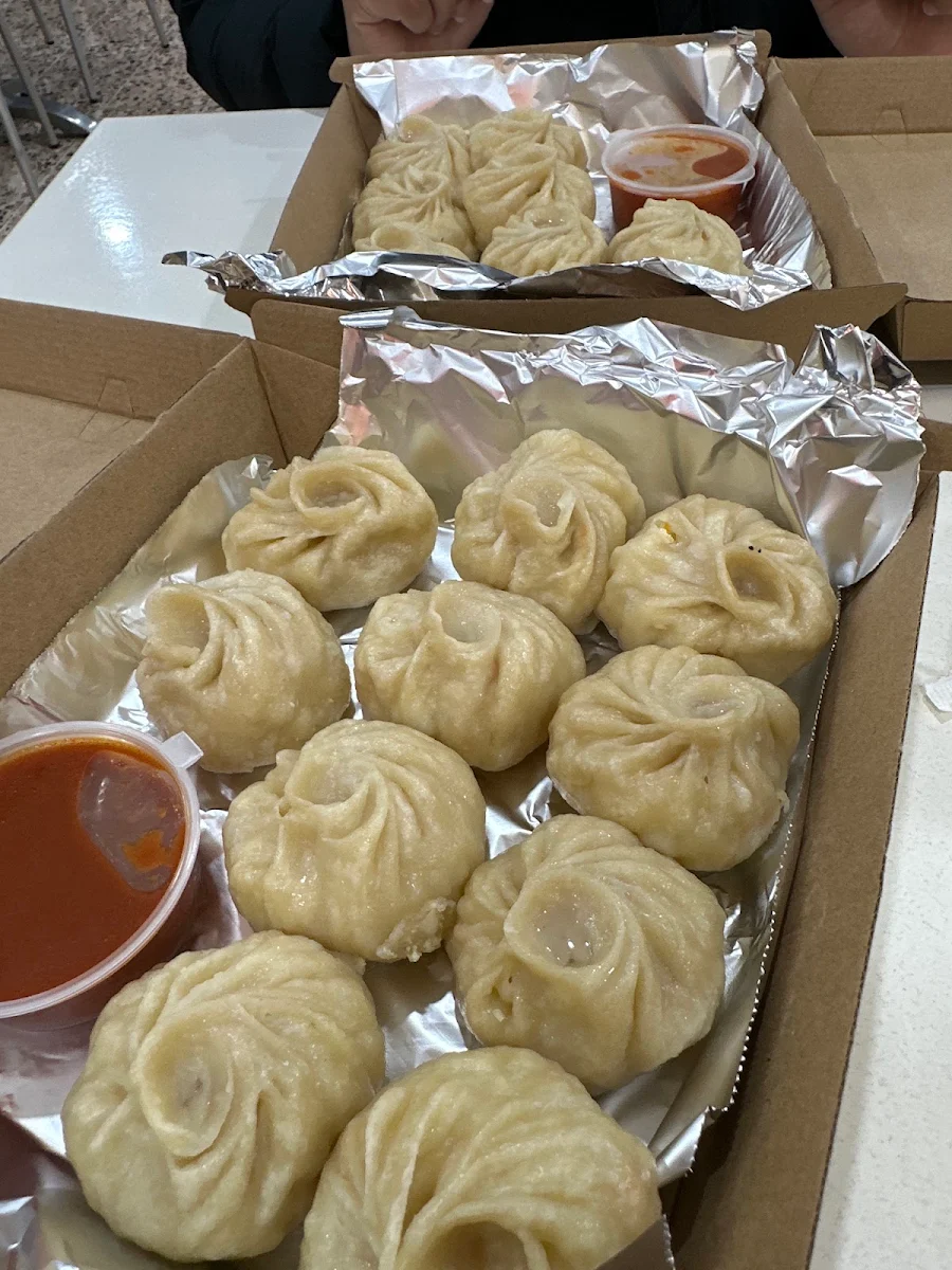 Steamed Momos, Momos Taste of Tibet