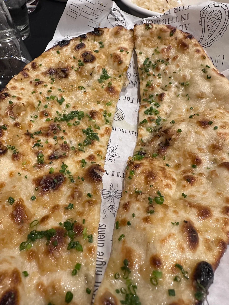 Chilli Garlic Naan