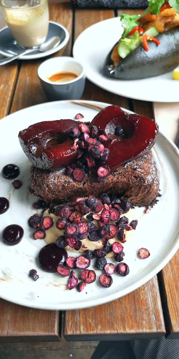 Chocolate Brioche French Toast