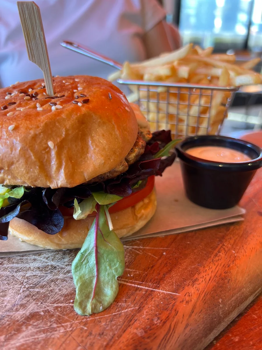 Beef Burger, The Old Milk Bar