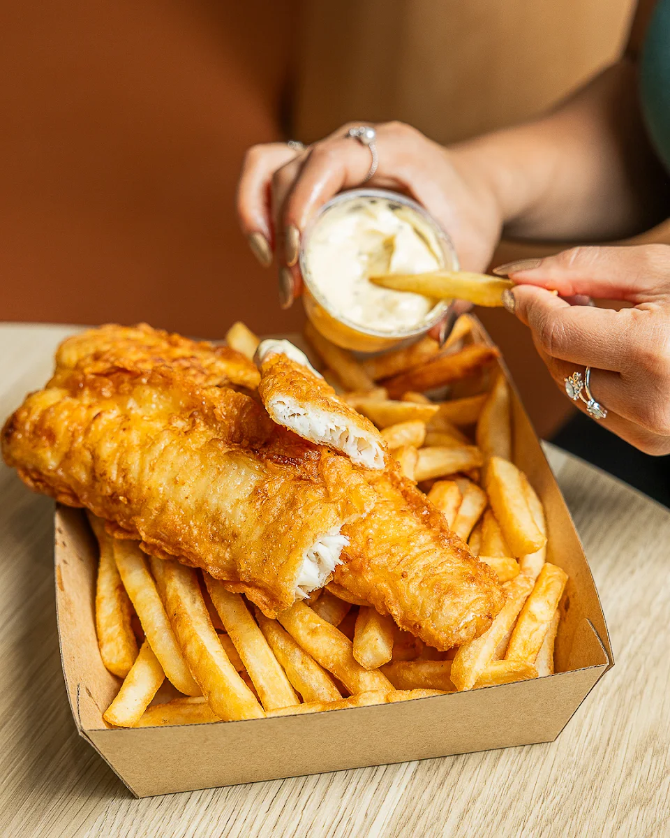 Fish and Chips, LifeGrain Cafe