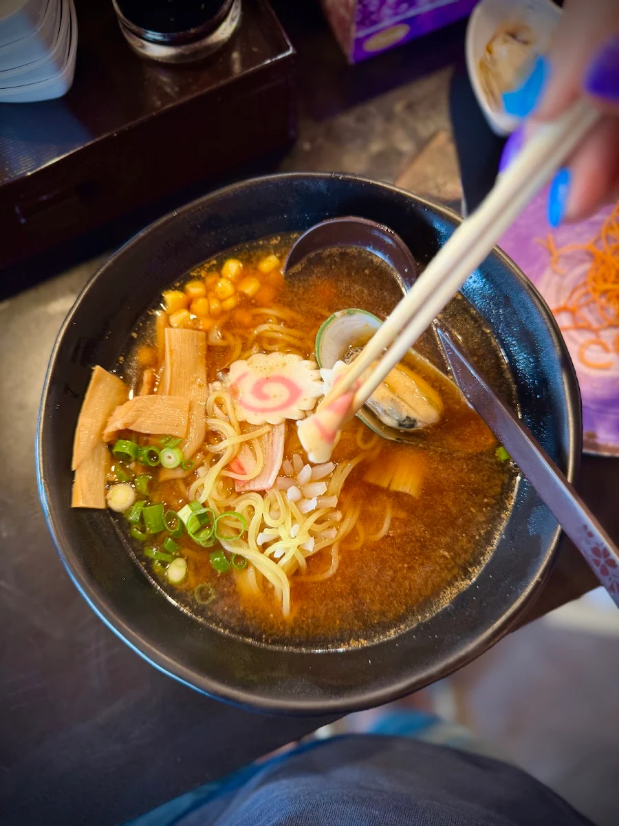 Seafood Ramen with Miso Broth
