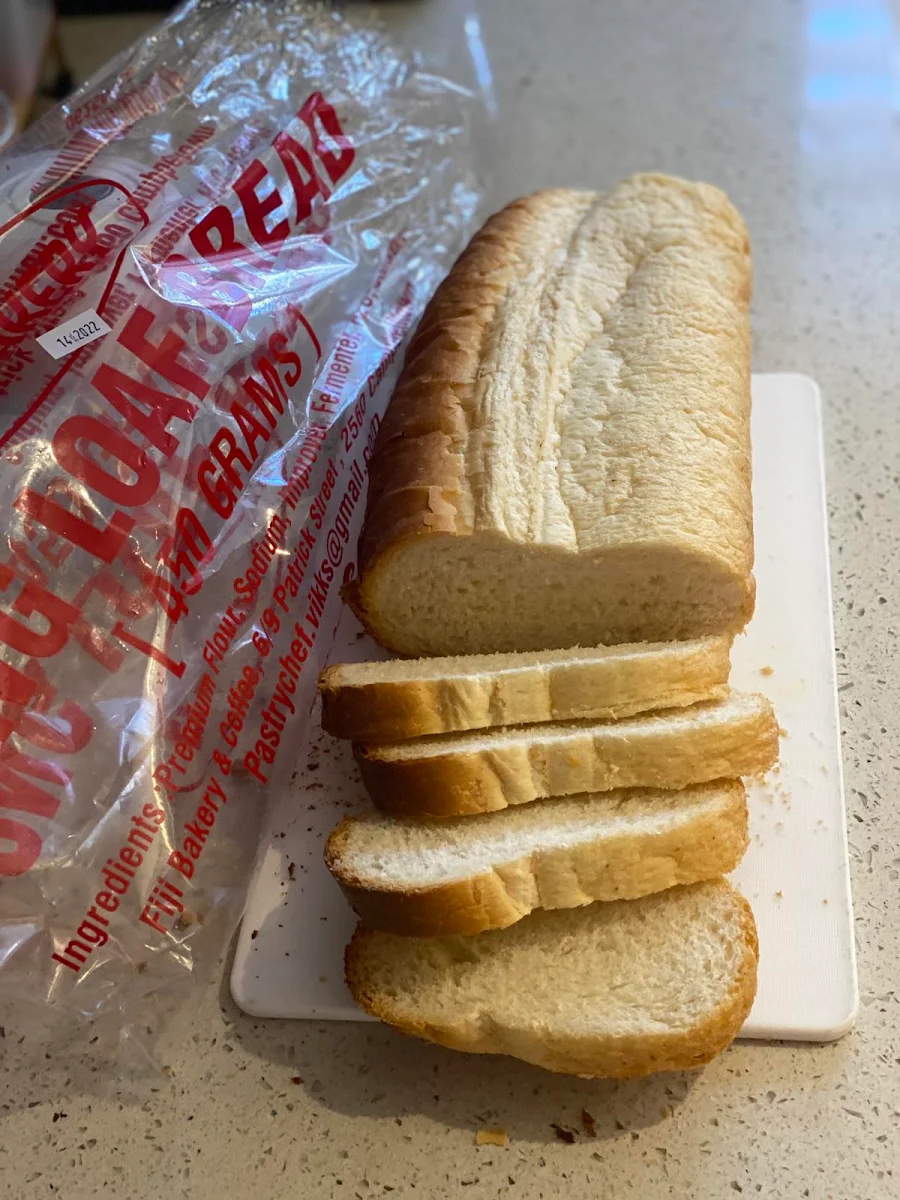 Long Loaf Bread, Fiji bakery & coffee on the rocks
