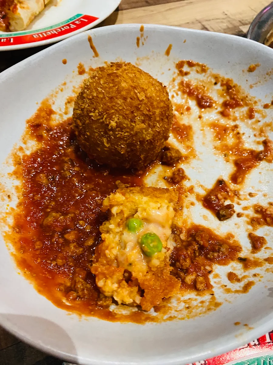 Arancini, La Porchetta | Best Italian Restaurant in Niddrie