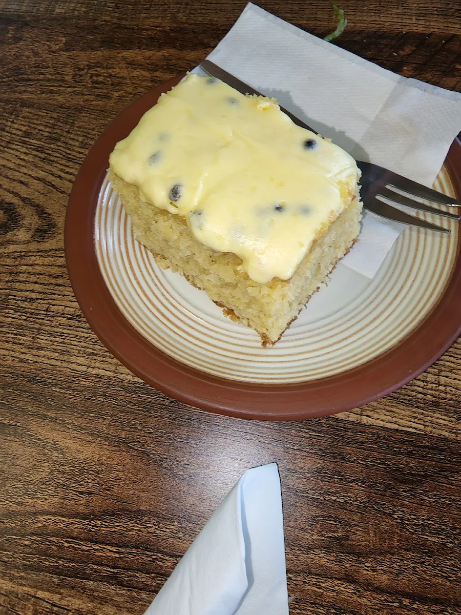 Passionfruit Cake, Cafe on Main