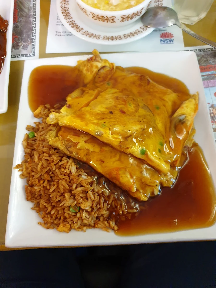 Combination Omelette, Hong Loch Chinese Restaurant
