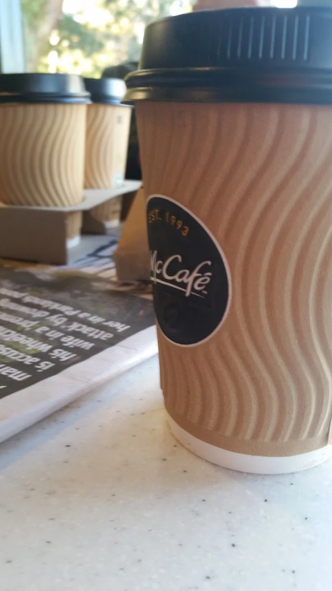 Coffee, McDonald's Darlington