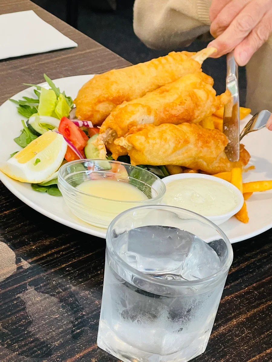 Fish and Chips, The Lake View Hotel