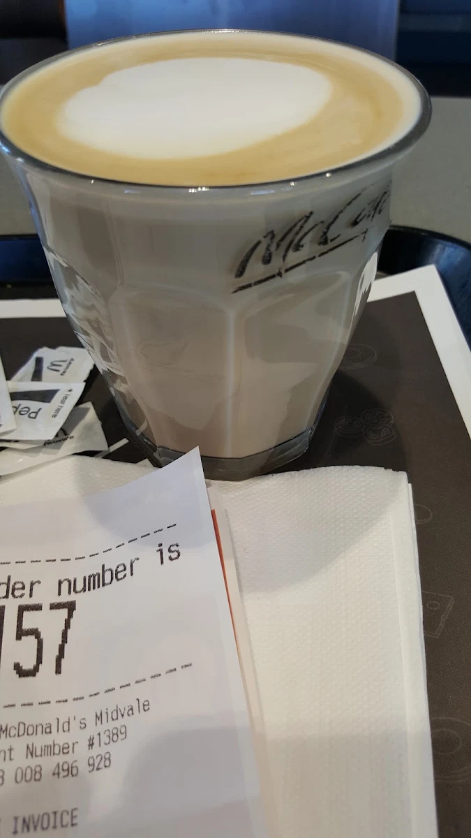Caffè Latte, McDonald's Midvale