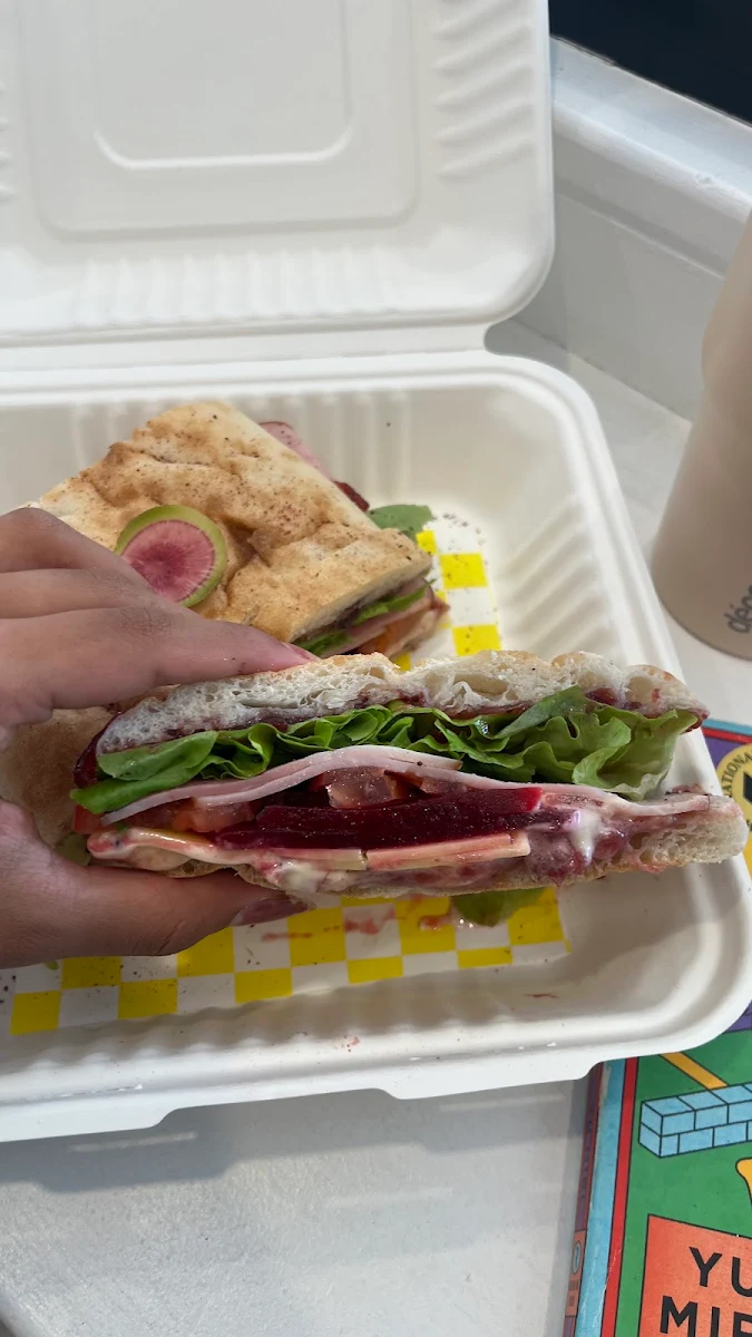 Cranberry Ham Sandwich