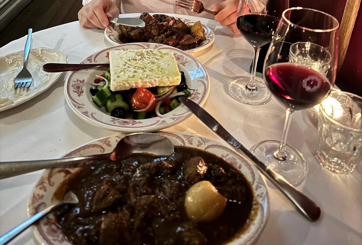 Slow Cooked Lamb, Kafeneion "emeis & emeis" Melbourne
