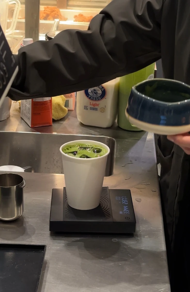 Iced Matcha Latte