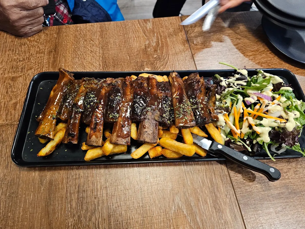 Hickory Smoked BBQ Pork Ribs