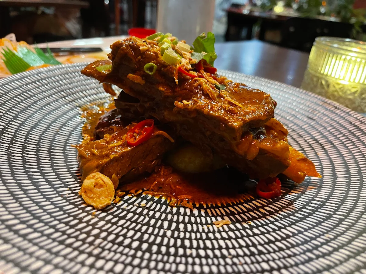 Beef Ribs, Madame Za Restaurant and Bar