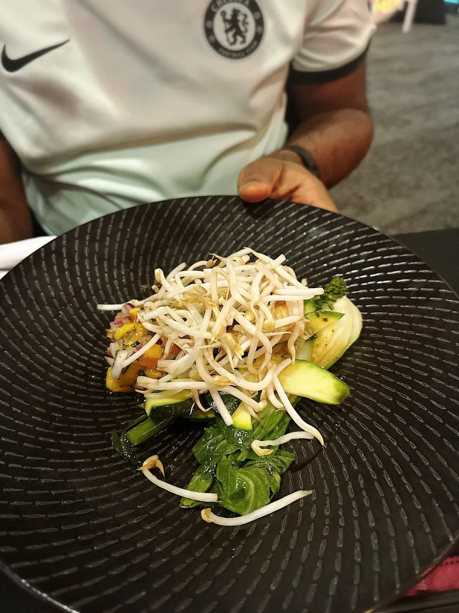 Mixed Greens, Madame Za Restaurant and Bar