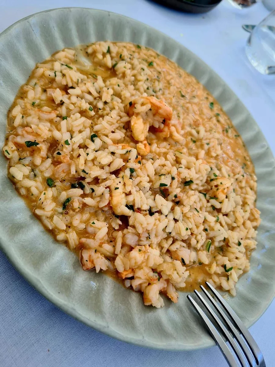 Saffron Risotto with 12 Years Aged Balsamic Vinegar