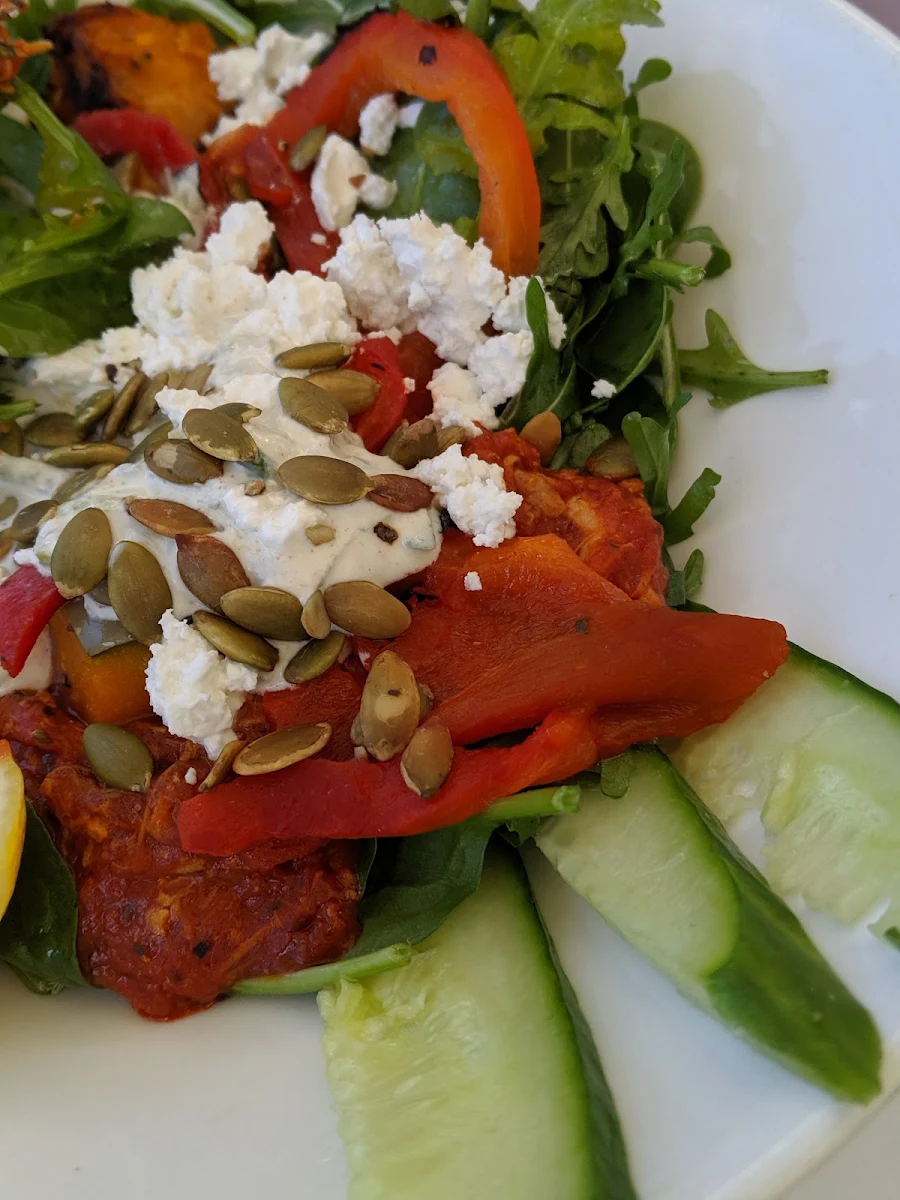 Moroccan Chicken & Feta Salad