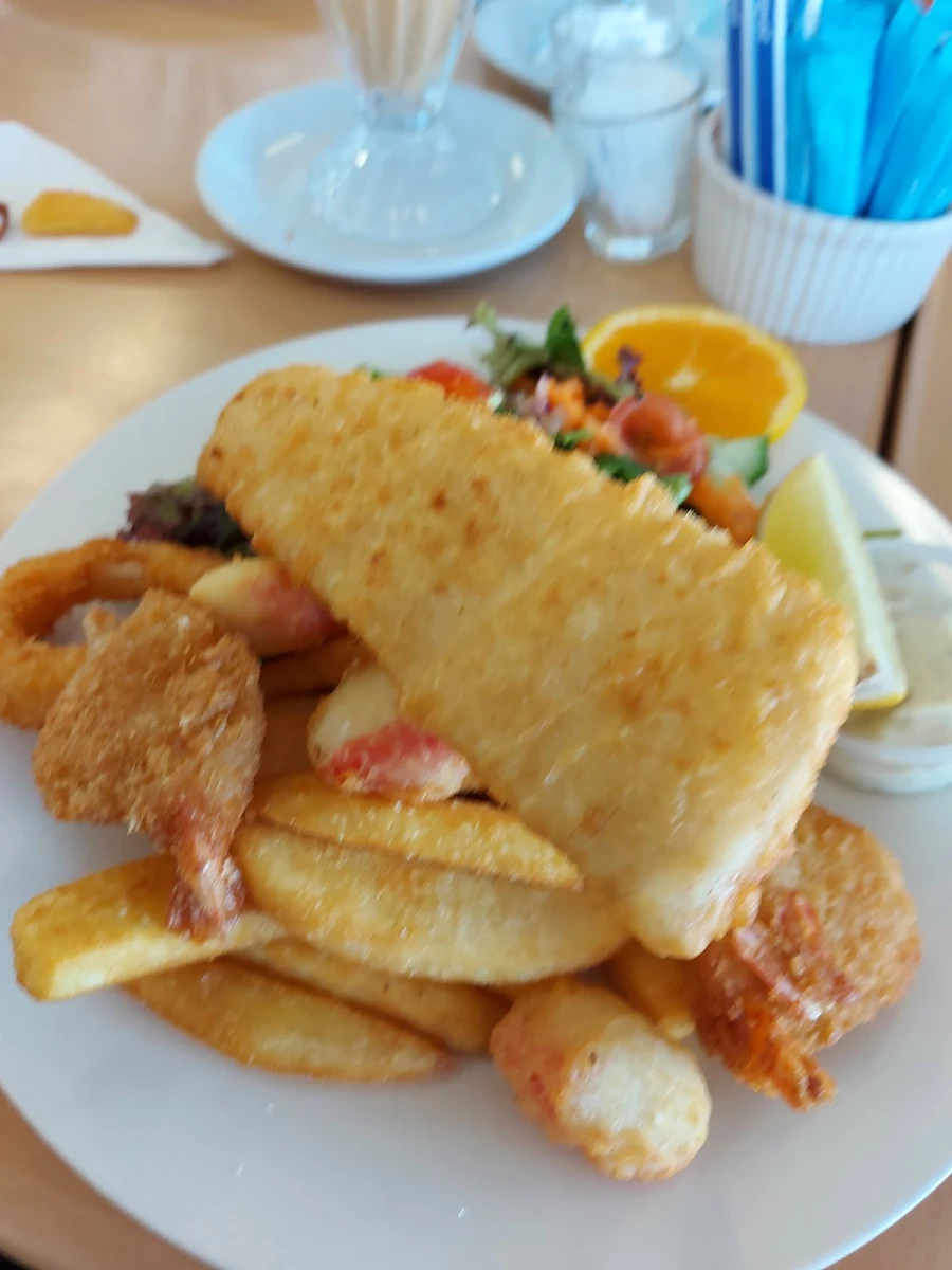 Fish & Chips, The Cherry Tree Coffee & Dining
