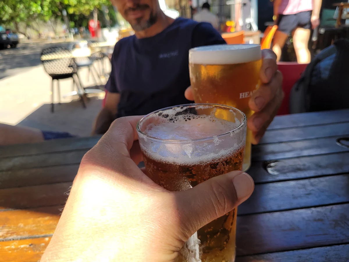 Beer, Noodies on the Beach