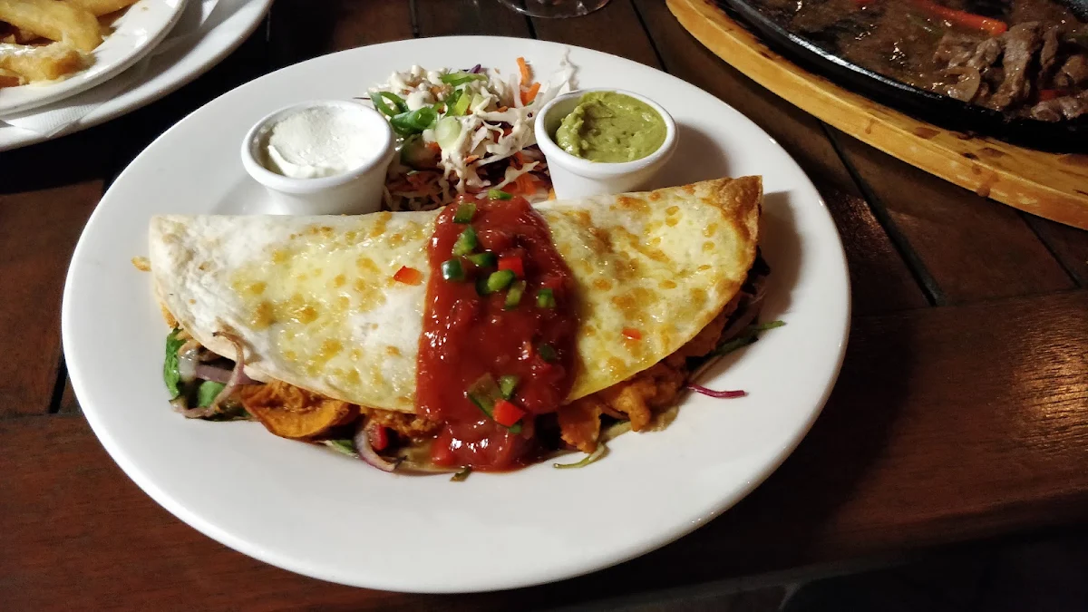 Quesadilla, Noodies on the Beach