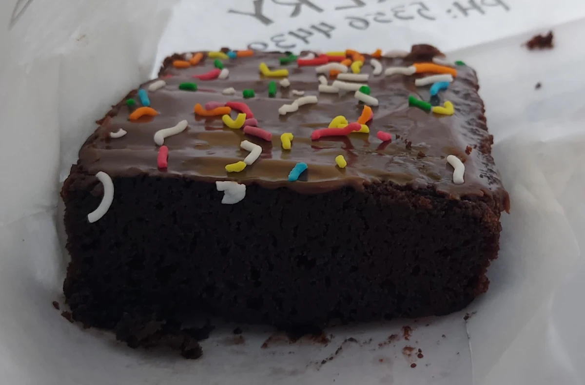 Brownie, Halls Gap Bakery